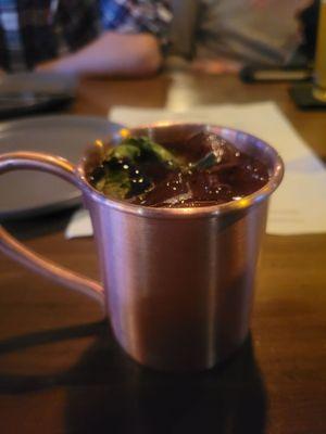 Blackberry Basil Mule