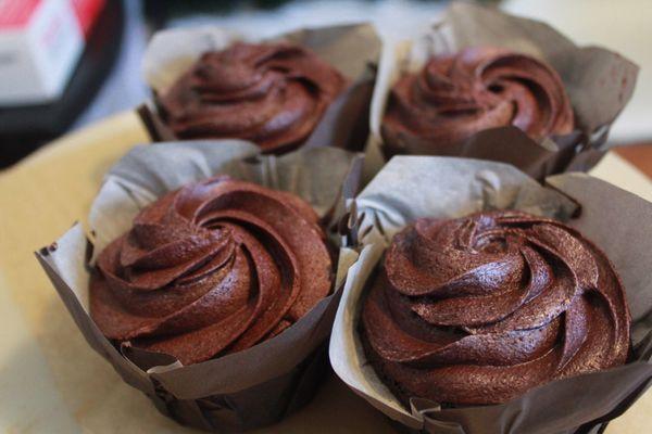 Vegan Chocolate Cupcakes 2