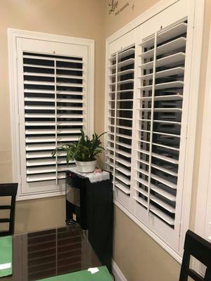 Shutters for all sizes of windows and patio doors