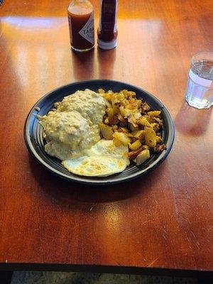 Biscuits and Gravy.