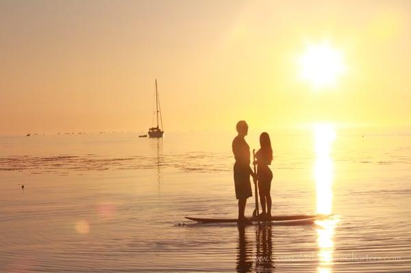 Sunset paddle