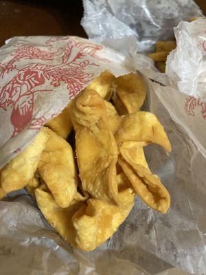 Fried krab Rangoon