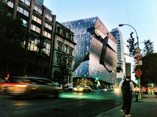 Thom Mayne's extension for Cooper is absolutely amazing...