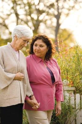 Home Instead Senior Care provides companionship so that seniors stay active and stimulated