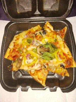 Mushroom pizza