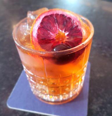 Italian old fashioned: $7 during happy hour 4-6