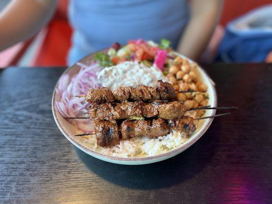 Beef Shish Plate