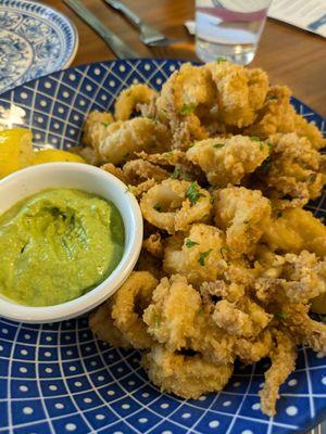 Calamari. Delicious