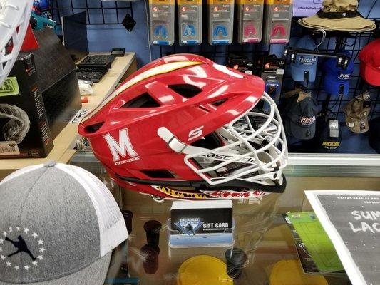 The new Cascade S LAX helmet