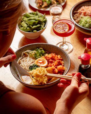 Spicy Shrimp Ramen