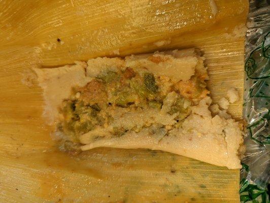 Cheese tamale: greasy, not enough mesa. Really poor quality.