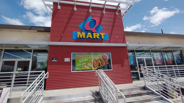 Q Mart is the convenience store