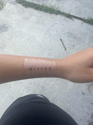 Word tattoo