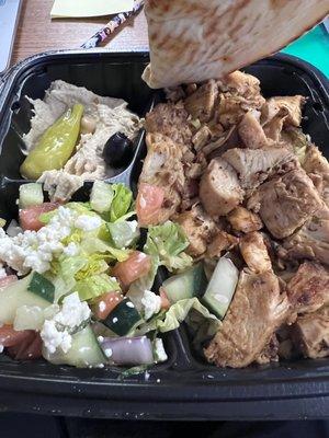 Chicken Shawarma Plate