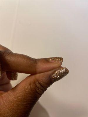 $20 "manicure"