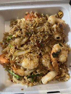 Fried rice with shrimp