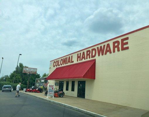 Saturday July 28, 2018 · Colonial Hardware - Old fashioned hardware store. I prefer its simplicity over the big box stores