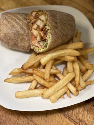 Buffalo chicken wrap