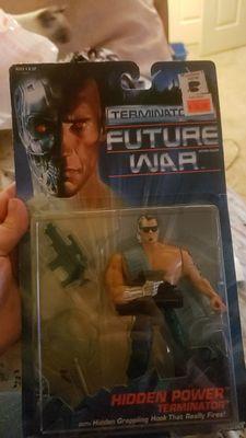 Adens big pick he loves Terminator!