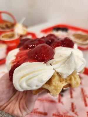 STRAWBERRY BELGIAN WAFFLE