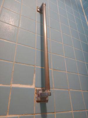 Old falling apart shower