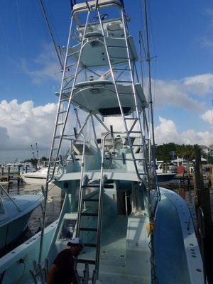 Miss Britt charter boat.