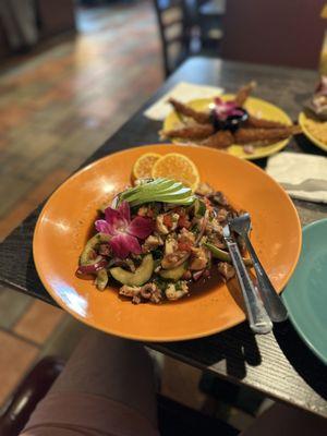 Pulpo tostada - 5 stars