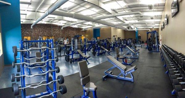 New weight room