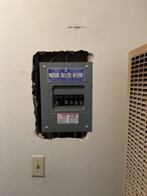 Sub-panel upgrade/ PFI Pacific Federal Zinsco