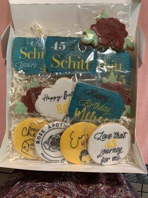 Schitt's Creek cookies