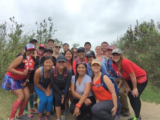 The hiking group!