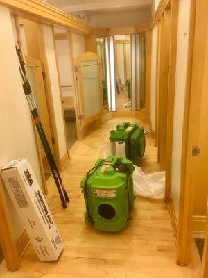 Water damage at commercial property!