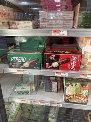 Pepero ice cream