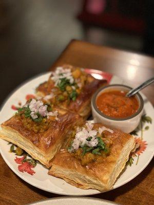 Pav Bhaji Puff