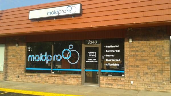 Maidpro office at 3343 SW Gage Blvd.