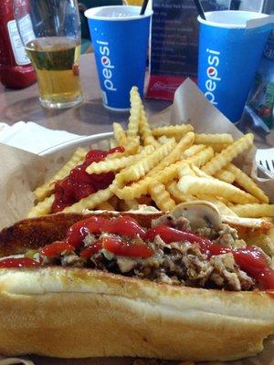 Philly cheese steak