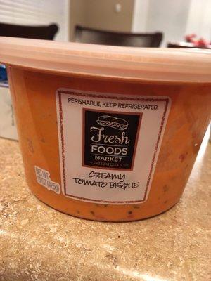 Tastes better than Panera's Tomato Bisque.  The price is way better too!  I will be buying this from now on!