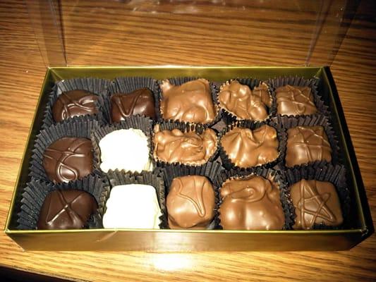 Variety of Chocolates we picked out at Danielle's while in Mesquite, NV