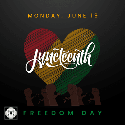 Happy Juneteenth!

Don't Know About This Holiday..... Visit Juneteenth Museum @juneteenthmsm #juneteenth