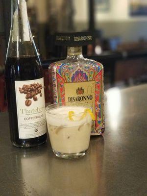 Toasted almond cocktail