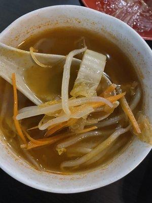 Hot and sour soup