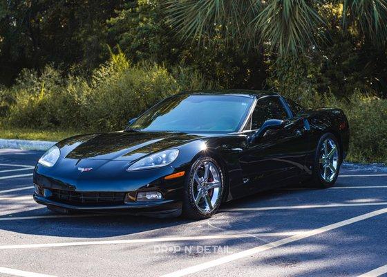 2008 Corvette with our Silver Ceramic Coating Package.