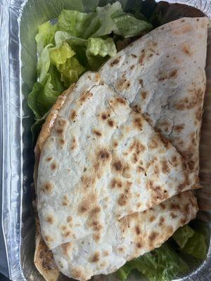 Jerk chicken quesadilla