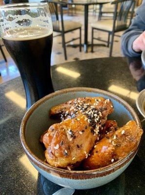 Sesame wings!