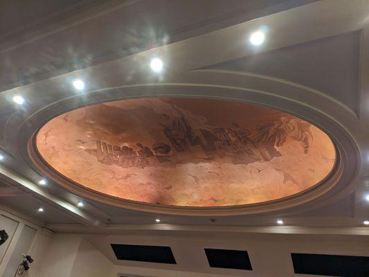 Ceiling art as a whole