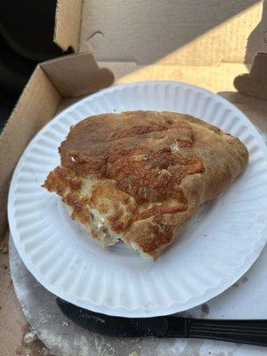 Chicken Cordon Bleu Calzone