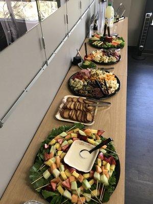 Catered my event with platters for 100!