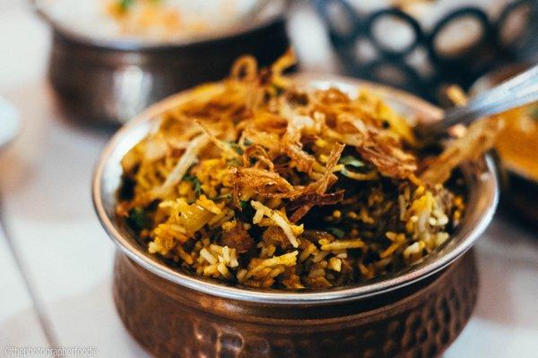 Chicken Biryani
 IG: @thephotographerfoodie