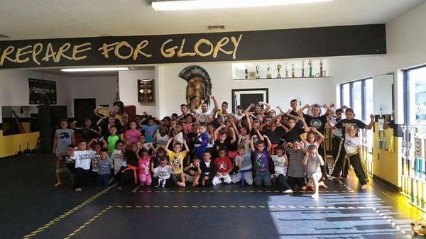 Team preparing for Glory!