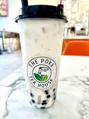 Coconut Jelly Milk Tea